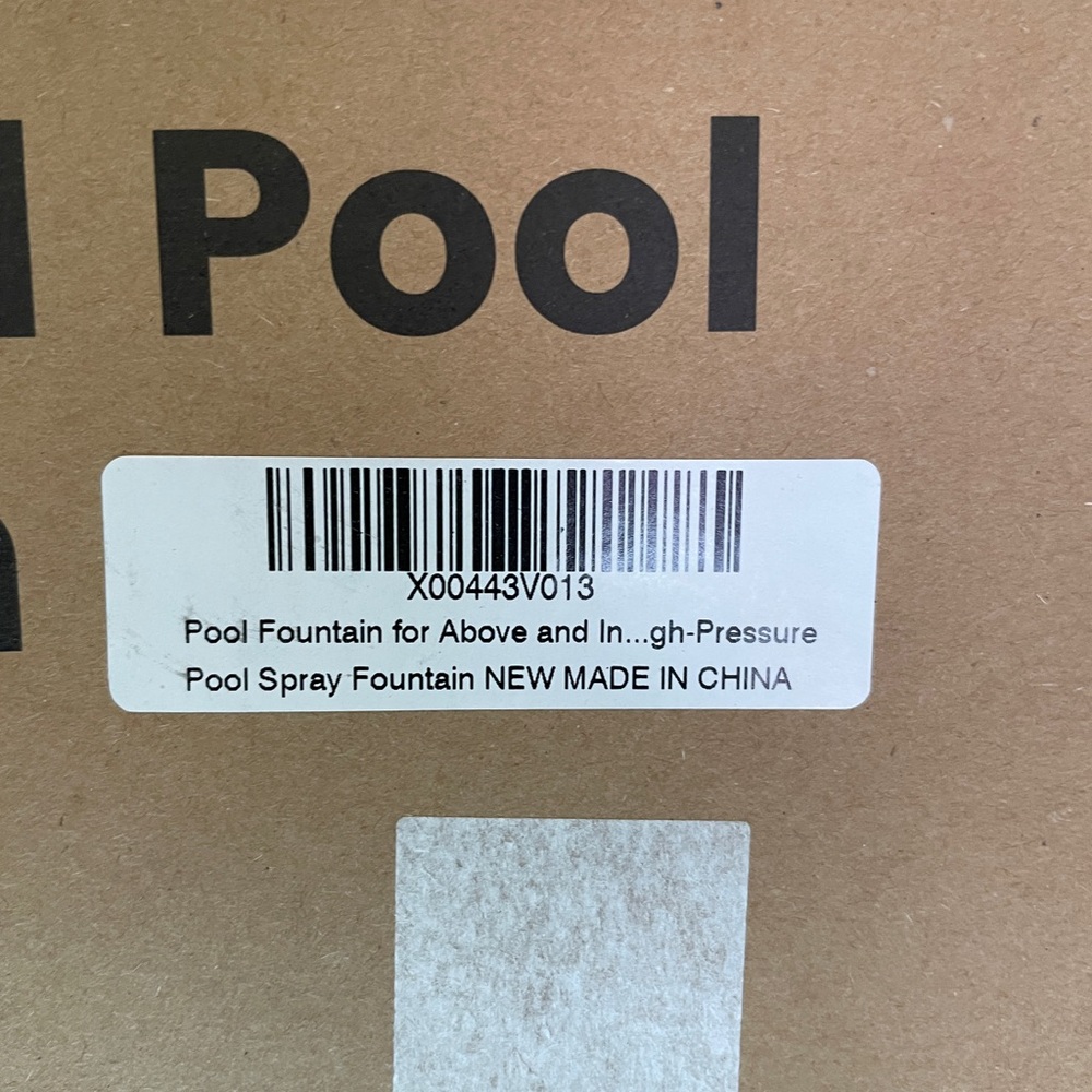 SUMMERBUDDY Pool Fountain for Above and In-Ground Pools Adjustable Dual Spray - Picture 6 of 6